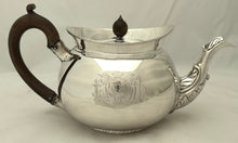 Admiral Adam Duncan, 1st Viscount Duncan, George III Silver Teapot. Edinburgh 1802 John McDonald. 22.7 troy ounces.