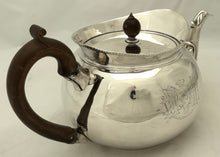 Admiral Adam Duncan, 1st Viscount Duncan, George III Silver Teapot. Edinburgh 1802 John McDonald. 22.7 troy ounces.