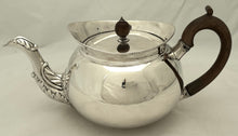 Admiral Adam Duncan, 1st Viscount Duncan, George III Silver Teapot. Edinburgh 1802 John McDonald. 22.7 troy ounces.