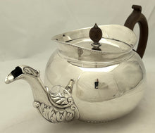 Admiral Adam Duncan, 1st Viscount Duncan, George III Silver Teapot. Edinburgh 1802 John McDonald. 22.7 troy ounces.