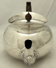 Admiral Adam Duncan, 1st Viscount Duncan, George III Silver Teapot. Edinburgh 1802 John McDonald. 22.7 troy ounces.
