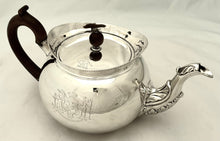 Admiral Adam Duncan, 1st Viscount Duncan, George III Silver Teapot. Edinburgh 1802 John McDonald. 22.7 troy ounces.