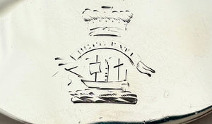 Admiral Adam Duncan, 1st Viscount Duncan, George III Silver Teapot. Edinburgh 1802 John McDonald. 22.7 troy ounces.