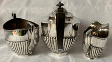 George V Silver Plated Tea Set, circa 1920's.