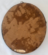 Arthur Wellesley, 1st Duke of Wellington, 19th Century Polychrome Portrait Bust Within an Oval Gilt Frame.