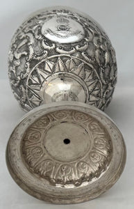 Bombay Volunteer Artillery, British Indian Army, Silver Goblet. 3.3 troy ounces.