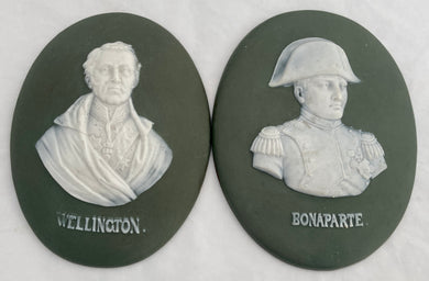 The Duke of Wellington & Napoleon Bonaparte Relief Portrait Plaques.