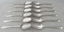 Thomas Tufton, 6th Earl of Thanet, 18th Baron de Clifford (1644 - 1729), Twelve George I Silver Tablespoons. London 1718/22 Samuel Hitchcock. 27.1 troy ounces.