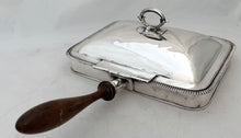 George III Old Sheffield Plate Toasted Cheese Dish, circa 1810 - 1820.