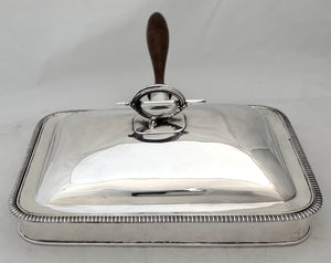 George III Old Sheffield Plate Toasted Cheese Dish, circa 1810 - 1820.