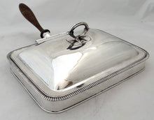 George III Old Sheffield Plate Toasted Cheese Dish, circa 1810 - 1820.