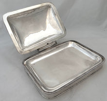 George III Old Sheffield Plate Toasted Cheese Dish, circa 1810 - 1820.