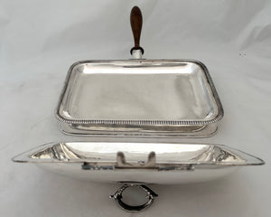 George III Old Sheffield Plate Toasted Cheese Dish, circa 1810 - 1820.