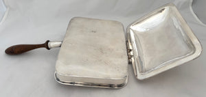 George III Old Sheffield Plate Toasted Cheese Dish, circa 1810 - 1820.
