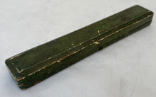 Late 19th Century Cased Ornate Dip Pen.
