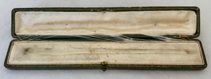 Late 19th Century Cased Ornate Dip Pen.