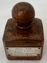HMS Southampton (later Hull Training Ship), Launched 1820, Oak Newel Post Ball Finial.