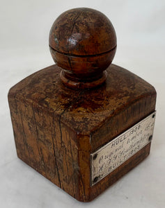 HMS Southampton (later Hull Training Ship), Launched 1820, Oak Newel Post Ball Finial.