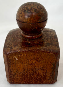 HMS Southampton (later Hull Training Ship), Launched 1820, Oak Newel Post Ball Finial.