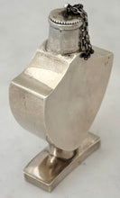 Spanish King's Immemorial Infantry Regiment No.1, 3rd Battalion, Silver Scent Bottle, circa 1810.