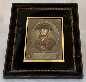 Bonaparte Premier Consul 19th Century Print, After Andrea Appiani & Jean-Baptiste Morret.