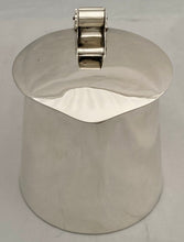 Edwardian Arts & Crafts Silver Lidded Tankard. London 1910 Elkington & Co Ltd. 13.9 troy ounces.