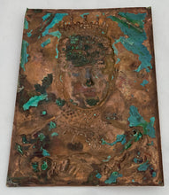 Late 19th Century Copper Relief Plaque of Mary of Teck, Later Queen Mary, circa 1890.