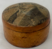 William IV Portrait Treen Box, Circa 1830 - 1837.