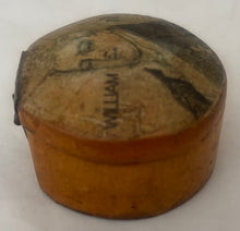 William IV Portrait Treen Box, Circa 1830 - 1837.