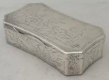 Lieutenant Colonel Dottin Maycock, 16th (Queens) Lancers, Silver Table Snuff Box. London 1841 Charles Rawlings & William Summers. 10.8 troy ounces.