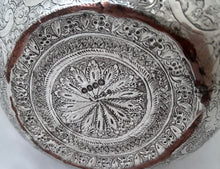 Hukin & Heath Persian Style Silver Plate on Copper Biscuit Box, circa 1870 - 1880.
