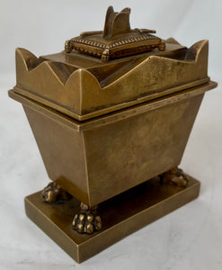 Napoleon Bonaparte Tomb Late 19th Century Inkstand.