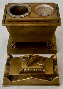Napoleon Bonaparte Tomb Late 19th Century Inkstand.
