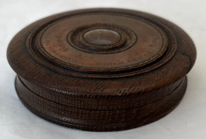 The Betsy Cains (Former 17th Century Royal Yacht) Snuff Box Made from Her Wreck.
