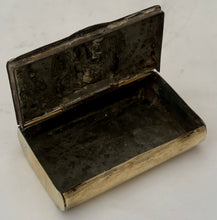 William IV & Queen Adelaide 1831 Coronation Brass Snuff Box.