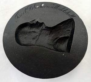 The Battles of Leipzig & Waterloo, Field Marshal Blucher, Prince of Wahlstatt, Cast Iron Roundel, After Leonhard Posch.