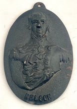 Vice-Admiral Viscount Nelson Cast Iron Relief Plaque.