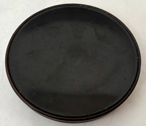 The Battles of Waterloo & Leipzig, Field Marshal Blücher, Prince of Wahlstatt, Portrait Profile Stobwasser Type Snuff Box.