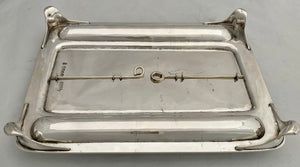 Georgian, George IV, Silver Inkstand. London 1825 R, J & S Garrard. 44.6 troy ounces.