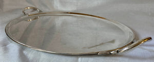 Elkington Silver Plated Twin Handled Serving Tray.