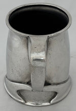 Arts & Crafts Pewter Tankard, circa 1900. After Oliver Baker.