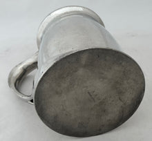 Arts & Crafts Pewter Tankard, circa 1900. After Oliver Baker.