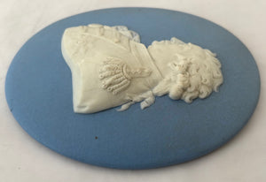 Admiral Adam Duncan, 1st Viscount Duncan, Wedgwood Jasperware Portrait Profile Medallion.