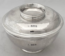 George I Style Silver Britannia Standard Sugar Bowl & Cover. London 1916 Vander & Hedges. 19.3 troy ounces.