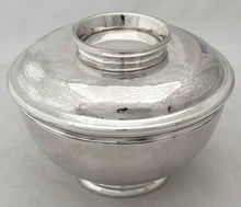 George I Style Silver Britannia Standard Sugar Bowl & Cover. London 1916 Vander & Hedges. 19.3 troy ounces.