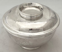 George I Style Silver Britannia Standard Sugar Bowl & Cover. London 1916 Vander & Hedges. 19.3 troy ounces.