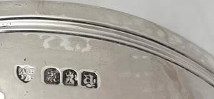 George I Style Silver Britannia Standard Sugar Bowl & Cover. London 1916 Vander & Hedges. 19.3 troy ounces.