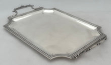 Ornate French Silver Tray. Paul Canaux et Cie., Paris, circa 1900. 11.6 troy ounces.