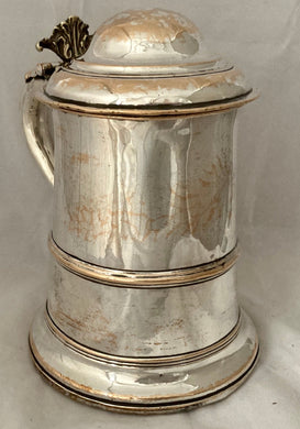 Georgian, George III, Old Sheffield Plate Tankard. Tudor & Leader, Sheffield, circa 1760 - 1770