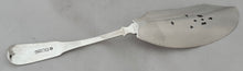 George III Scottish Silver Fish Slice. Edinburgh 1810 Robert Gray & Son. 3.9 troy ounces.